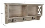 Safavieh Freya Hanging Strg Wall Rack, Reduced Price 2172786007 HAC5703B. Fixed Price $48.00.