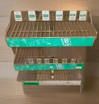 Vtg B Kool Cigarette Metal Display Advertising Sign Wire Rack 31,5"X13.5". Fixed Price $123.25.