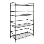 Ace Office 38701 Flipshelf Four-shelf Unit, 26.5 X 12 43, Black. Fixed Price $83.67.
