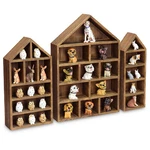 Neuxi House-shaped Wooden Shadow Cubby Box Display Shelf Organizer, Set Of 3. Fixed Price $23.95.