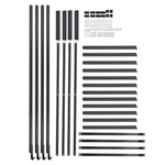 4PCS Black Steel Cargo Shipping Container Shelving Shelf Bracket Powder Coated. Fixed Price $134.99.