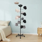 70.87IN Tall Black Freestanding Hat Display Rack W/wheels For Home Retail Store. Fixed Price $69.70.