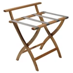 Wooden Mallet Wall Saver Oak Luggage Rack Elegant Functional Design. Fixed Price $146.26.