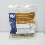 Knape & Vogt Brass Pilaster Nails Shelf Clips #256P. Fixed Price $10.75.