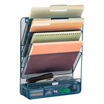 4-TIER Vertical File Storage, Desktop Organizer, Wall Mount, Office, Metal Me.... Fixed Price $28.43.