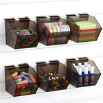 6 Pcs Slatwall Bins, 5.1 X Inch Clear Acrylic Storage Mount Ha.... Fixed Price $31.45.