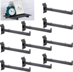24PCS 12" Slatwall Shelf Brackets Heavy Duty Black Display Hooks. Fixed Price $68.89.