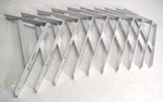 Knape & Vogt White Steel Bracket 12" 600 208-WH-300 No Screws Lot Of 10. Fixed Price $79.99.