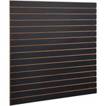 Uimoso Pack Slatwall Panels 2' H X 4' Garage Storage Organizer Black. Fixed Price $69.34.