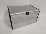 1950S Usa Mcm Aluminum Ware Kitchen Black Sides Kromex Bread Box Cabinet Shelf. Fixed Price $125.00.