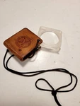 Vintage Eddie Bauer Folding Square Magnifying Glass Pocket Travel Rare. Fixed Price $25.00.