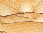 Picture Or Sandstone Slice/slab With Display Stand Utah 354GR. Fixed Price $39.99.