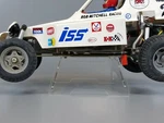 Acrylic Display Stand Deck Tamiya 1/10 Sand Scorcher Ranger Rough Buggy Champ. Fixed Price $36.00.
