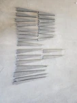 Lot Of 26 Elfa 20" 19" Steel Heavy Locking Shelving Brackets Various Sizes. Fixed Price $150.00.