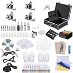 Complete Tattoo Starter Kit Machine 40 Ink Power Supply Needle Grip Tip Case. Fixed Price $44.90.