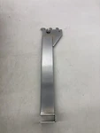 Econoco CR12-SC 12" Long Rectangular Hangrail Bracket (pack Of 25). Fixed Price $76.29.