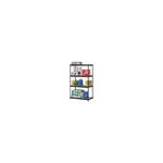 Muscle Rack UR-364BLK 4-SHELF Industrial Shelving Unit, Black Steel, X 18. Fixed Price $133.57.