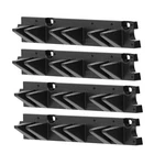 Suncast 2 Pack Long Handle Garage Wall Tool Organizer, Resin Storage Rack, Black. Fixed Price $51.99.