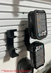 Ryobi 18V Battery Holder Mount For Rubbermaid Fasttrack Garage Wall Slat Panel. Fixed Price $8.00.