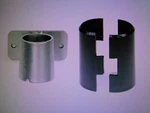 Nexel Wire Shelf Wall Mounting Bracket, Zinc Finish, 2" Clearance AW2C. Fixed Price $9.99.