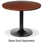Lorell LLR87239 Round Table Top 42" Mahogany Pvc. Fixed Price $281.37.