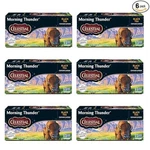Morning Thunder Black Tea, Caffeinated, 20 Bags Box, (pack Of 6). Fixed Price $43.20.