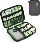 Travel Cable Organizer Bag, Flat Cord Case, Essentials For Wire. Fixed Price $18.15.