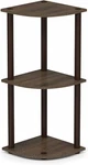 Furinno Turn-n-tube 3-TIER Corner Display Round Tube, Walnut/brown. Fixed Price $41.17.