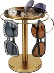 360 Rotating Sunglass Organizer Storage, Stainless Steel Glasses Holder Stand,. Fixed Price $44.99.