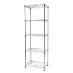 Karl Home 5-TIER Heavy Duty Steel Freestanding Shelving Unit (17.72 In. W). Fixed Price $64.95.