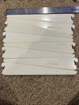 8 Spur Uk 10.5" Heavy Duty Double Slot Shelf Shelving Brackets Made 9003/UC. Fixed Price $20.00.