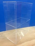305DISPLAYS 12" X 7" 16"H Shelf Without Door Acrylic Countertop. Fixed Price $26.95.