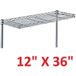 Metro 12" X 36" Super Erecta Heavy-duty Cantilever Style Wire Shelving **nnb**. Fixed Price $17.99.