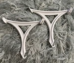 2 Closetmaid White Wire Shelf Shoe Support Bracket 671300. Fixed Price $12.69.