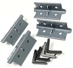 Edsal Muscle Rack Shelving Post Coupling Coupler Connector 4-PACK Gray X1.375. Fixed Price $22.00.