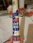 Vintage Rubbermaid Shelf Liner 12 X 10 Sq Ft Lite Adhesive Nos. Fixed Price $10.75.