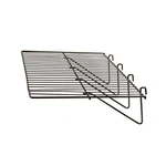 Grid Wall Straight Shelf Black 12 23 1/2 Long Qty 6 In Box New. Fixed Price $28.00.