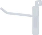 Lot Of 25 White 4" Metal Peg Hooks Display 6MM Diameter. Fixed Price $25.99.