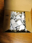 Box Of Knape & Vogt Shelf Support White 256S - States 100 Count. Fixed Price $18.00.
