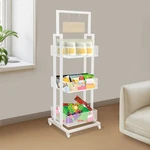 3-LAYER Retail Display Stand, White, Store Shelving Mobile Organizer. Fixed Price $122.54.