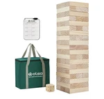 Olsa Giant Tumble Tower 57PCS Wooden Block Stacking Yard Games With Carrying .... Fixed Price $40.00.