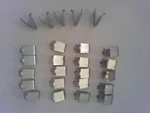 (25) Knape & Vogt 239ZC Zinc Plated Shelf Support Clips For 233 255 Standards. Fixed Price $25.00.