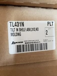 Lozier Tilt-in Shelving TL431N. Fixed Price $125.00.