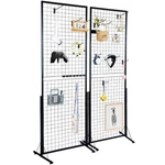 Vevor 2' X 5.6' Panels Tower, Packs Wire Display Racks With. Fixed Price $64.56.