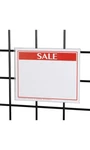 Sswbasics Slatwall Acrylic Flush Mount Sign Holder, 5 1/2"W X 7"H. Fixed Price $28.38.