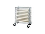 Quantum Storage Systems TC-19 Genuine Modular Tray Cart, 18'W X 30'L. Fixed Price $370.56.