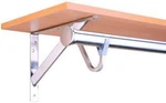 Shelf Closet-pro Hd RP-0495-BN Heavy Duty & Rod Bracket, Brushed Nickel. Fixed Price $29.13.