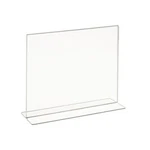 Econoco HP/CT811H Acrylic Bottom Load Sign Holders For Counter Tops (pack Of 24). Fixed Price $301.53.
