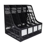 Vertical File Dividers Desktop Magazine Holder Organizer 4 Compartment. Fixed Price $23.42.