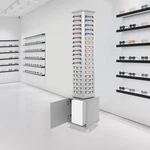 Sunglasses Display 5-SIDE Floor-standing Eyeglass Holder Rack W/cabinet. Fixed Price $206.55.